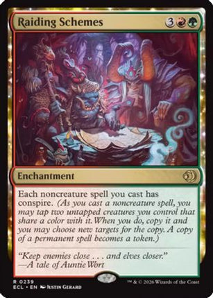 Raiding Schemes [Lorwyn Eclipsed] Foil