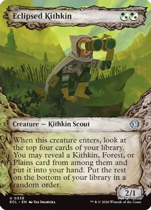 Eclipsed Kithkin (Showcase) [Lorwyn Eclipsed] Foil