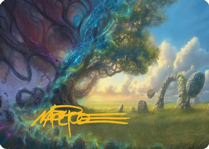 Morningtide's Light Art Card (Gold-Stamped Signature) [Art Series: Lorwyn Eclipsed]