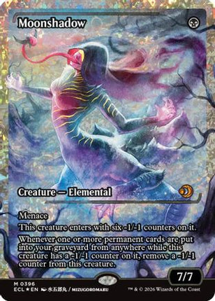 Moonshadow (0396) (Showcase) (Fracture Foil) [Lorwyn Eclipsed] Foil