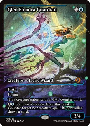 Glen Elendra Guardian (0383) (Showcase) [Lorwyn Eclipsed] Foil