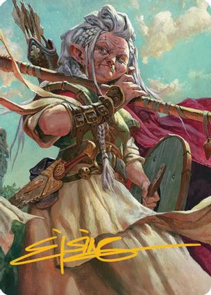 Brigid, Clachan's Heart Art Card (Gold-Stamped Signature) [Art Series: Lorwyn Eclipsed]