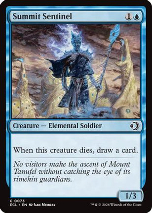 Summit Sentinel [Lorwyn Eclipsed] Foil