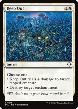 Keep Out [Lorwyn Eclipsed] Foil