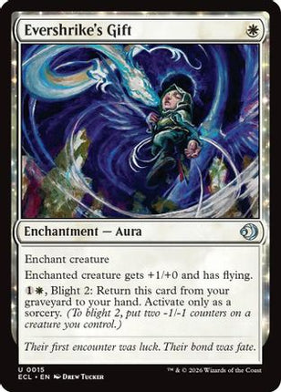 Evershrike's Gift [Lorwyn Eclipsed] Foil