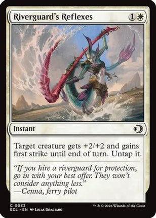 Riverguard's Reflexes [Lorwyn Eclipsed] Foil