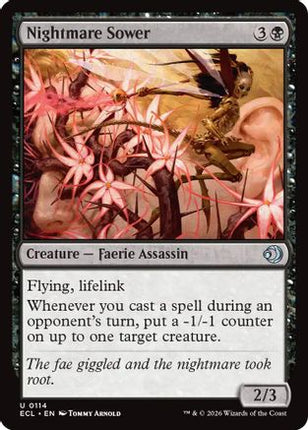 Nightmare Sower [Lorwyn Eclipsed] Foil