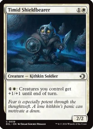 Timid Shieldbearer [Lorwyn Eclipsed] Foil