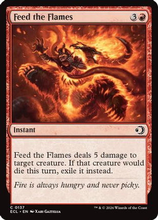 Feed the Flames [Lorwyn Eclipsed] Foil