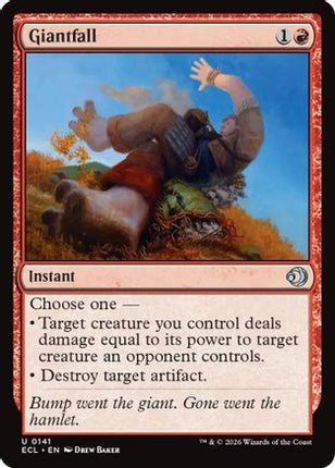 Giantfall [Lorwyn Eclipsed] Foil