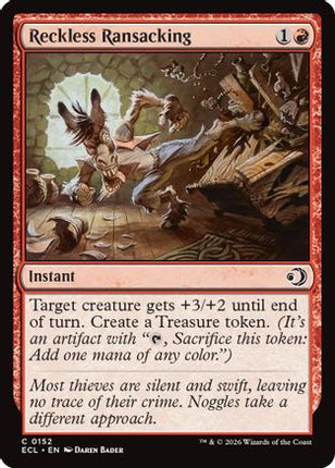 Reckless Ransacking [Lorwyn Eclipsed] Foil