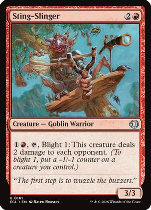Sting-Slinger [Lorwyn Eclipsed] Foil