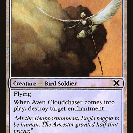 Aven Cloudchaser [Tenth Edition] Foil