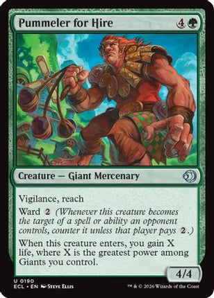Pummeler for Hire [Lorwyn Eclipsed] Foil