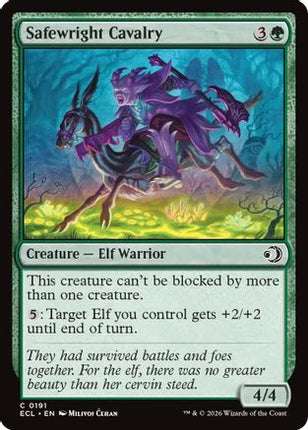 Safewright Cavalry [Lorwyn Eclipsed] Foil