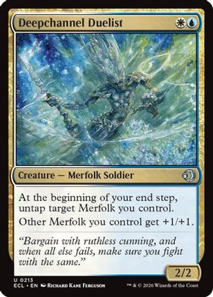Deepchannel Duelist [Lorwyn Eclipsed] Foil