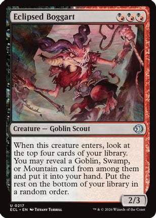 Eclipsed Boggart [Lorwyn Eclipsed] Foil