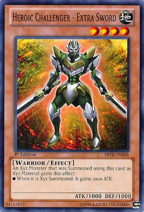 Heroic Challenger - Extra Sword (Common / Short Print) [ABYR-EN008] 1st Edition