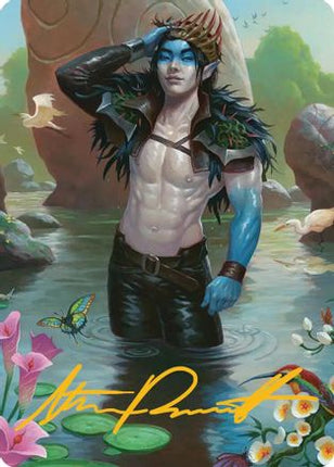 Oko, Lorwyn Liege Art Card (Gold-Stamped Signature) [Art Series: Lorwyn Eclipsed]