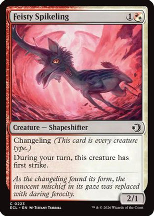 Feisty Spikeling [Lorwyn Eclipsed] Foil