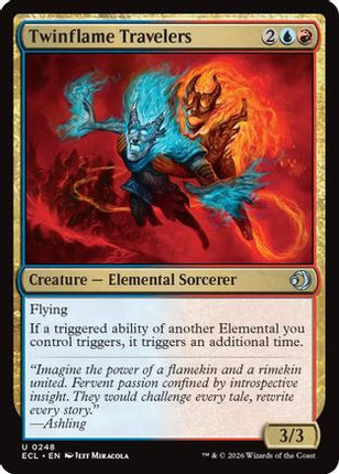 Twinflame Travelers [Lorwyn Eclipsed] Foil