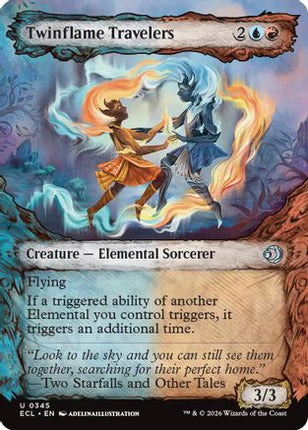 Twinflame Travelers (Showcase) [Lorwyn Eclipsed] Foil