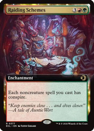 Raiding Schemes (Extended Art) [Lorwyn Eclipsed] Foil