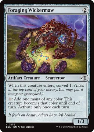 Foraging Wickermaw [Lorwyn Eclipsed] Foil