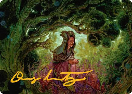 Bloom Tender Art Card (Gold-Stamped Signature) [Art Series: Lorwyn Eclipsed]