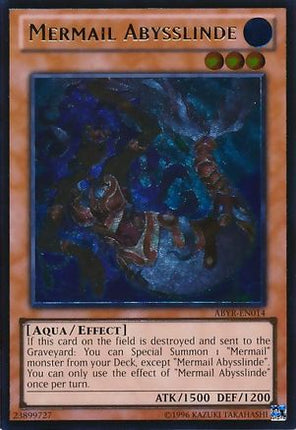 Mermail Abysslinde (UTR) (Ultimate Rare) [ABYR-EN014] 1st Edition