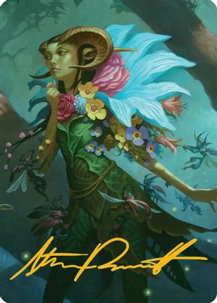 Maralen, Fae Ascendant Art Card (Gold-Stamped Signature) [Art Series: Lorwyn Eclipsed]