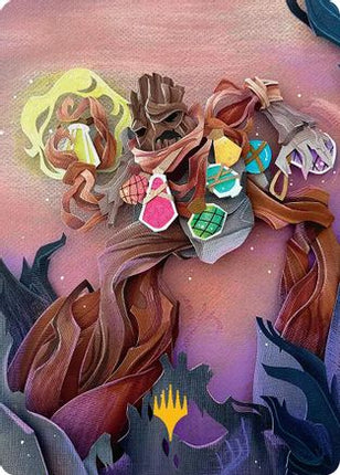 Painter's Servant Art Card (Gold-Stamped Planeswalker Symbol) [Art Series: Lorwyn Eclipsed]