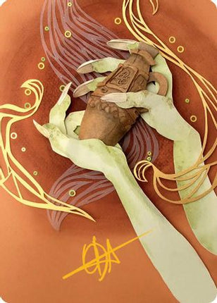 Thousand-Year Elixir Art Card (Gold-Stamped Signature) [Art Series: Lorwyn Eclipsed]