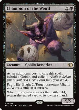 Champion of the Weird [Lorwyn Eclipsed] Foil