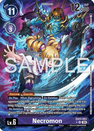 Necromon (Alternate Art) [EX11-051] [Dawn of Liberator] Foil