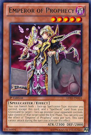 Emperor of Prophecy (Rare) [ABYR-EN024] 1st Edition
