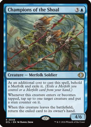 Champions of the Shoal [Promo Pack: Lorwyn Eclipsed] Foil