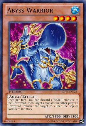 Abyss Warrior (Common / Short Print) [ABYR-EN028] 1st Edition