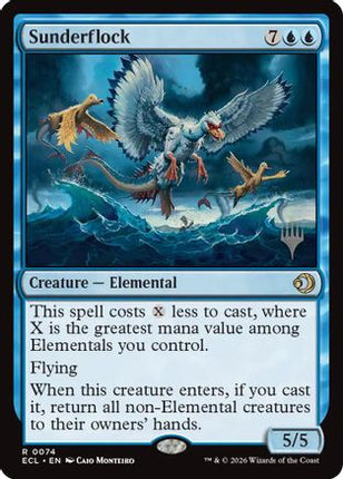 Sunderflock [Promo Pack: Lorwyn Eclipsed] Foil
