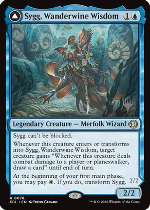 Sygg, Wanderwine Wisdom [Promo Pack: Lorwyn Eclipsed] Foil