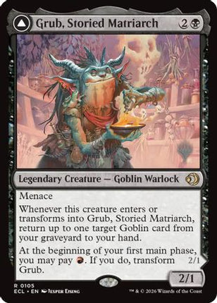 Grub, Storied Matriarch [Promo Pack: Lorwyn Eclipsed]