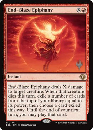 End-Blaze Epiphany [Promo Pack: Lorwyn Eclipsed] Foil
