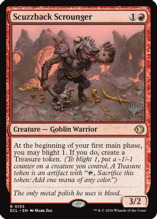 Scuzzback Scrounger [Promo Pack: Lorwyn Eclipsed] Foil