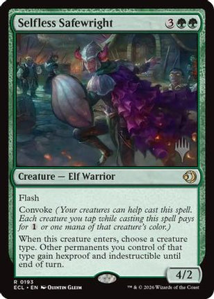 Selfless Safewright [Promo Pack: Lorwyn Eclipsed]