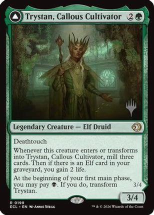 Trystan, Callous Cultivator [Promo Pack: Lorwyn Eclipsed] Foil