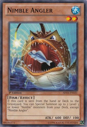 Nimble Angler (Common / Short Print) [ABYR-EN031] 1st Edition