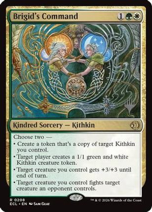 Brigid's Command [Promo Pack: Lorwyn Eclipsed]
