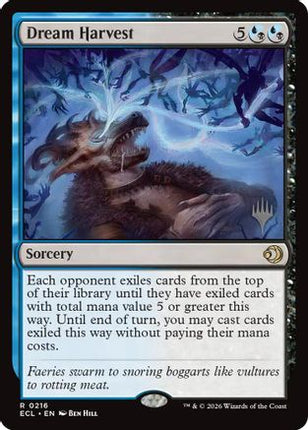 Dream Harvest [Promo Pack: Lorwyn Eclipsed] Foil