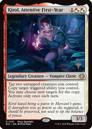 Kirol, Attentive First-Year [Promo Pack: Lorwyn Eclipsed]