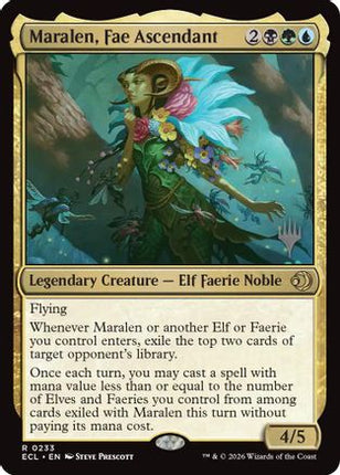 Maralen, Fae Ascendant [Promo Pack: Lorwyn Eclipsed]